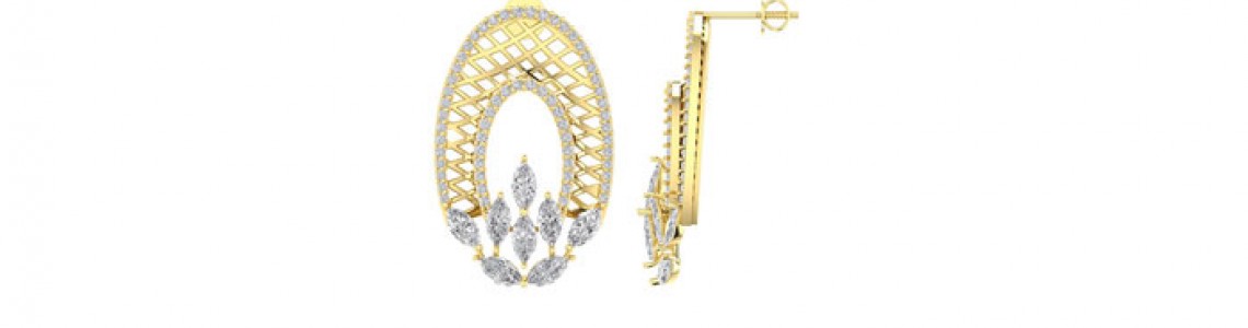 The Show-stopper Earrings - Display The Diamonds Like Never Before