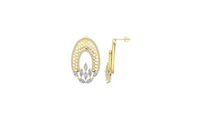 The Show-stopper Earrings - Display The Diamonds Like Never Before