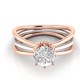 Trio Flower Wedding Ring